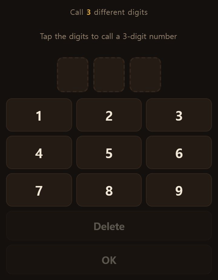 There is no 0 on the keypad. The answer is built from 1 to 9 only.