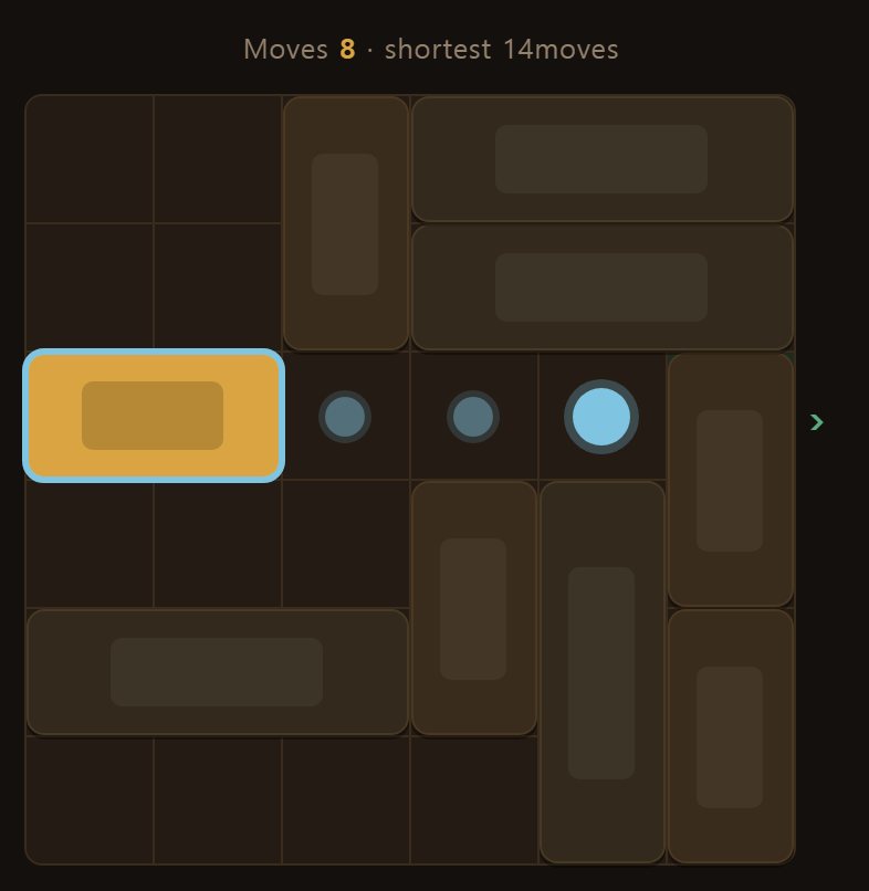 Half way, following the hint alone. The moves remaining drop by one each time.