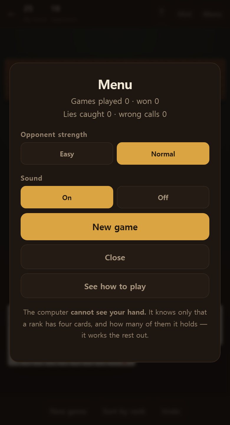 The menu. Beyond games played and won, it keeps your lies caught and your wrong calls.