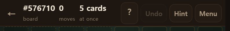 The deal number. The same number gives the same deal anywhere.