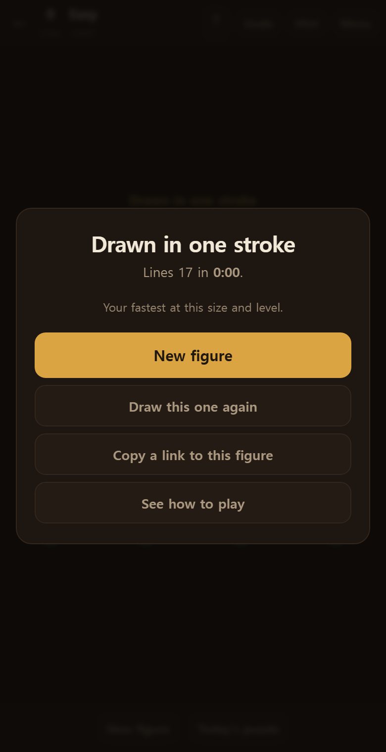 Finish and a copy-link button appears. Anyone who opens it gets the same figure.
