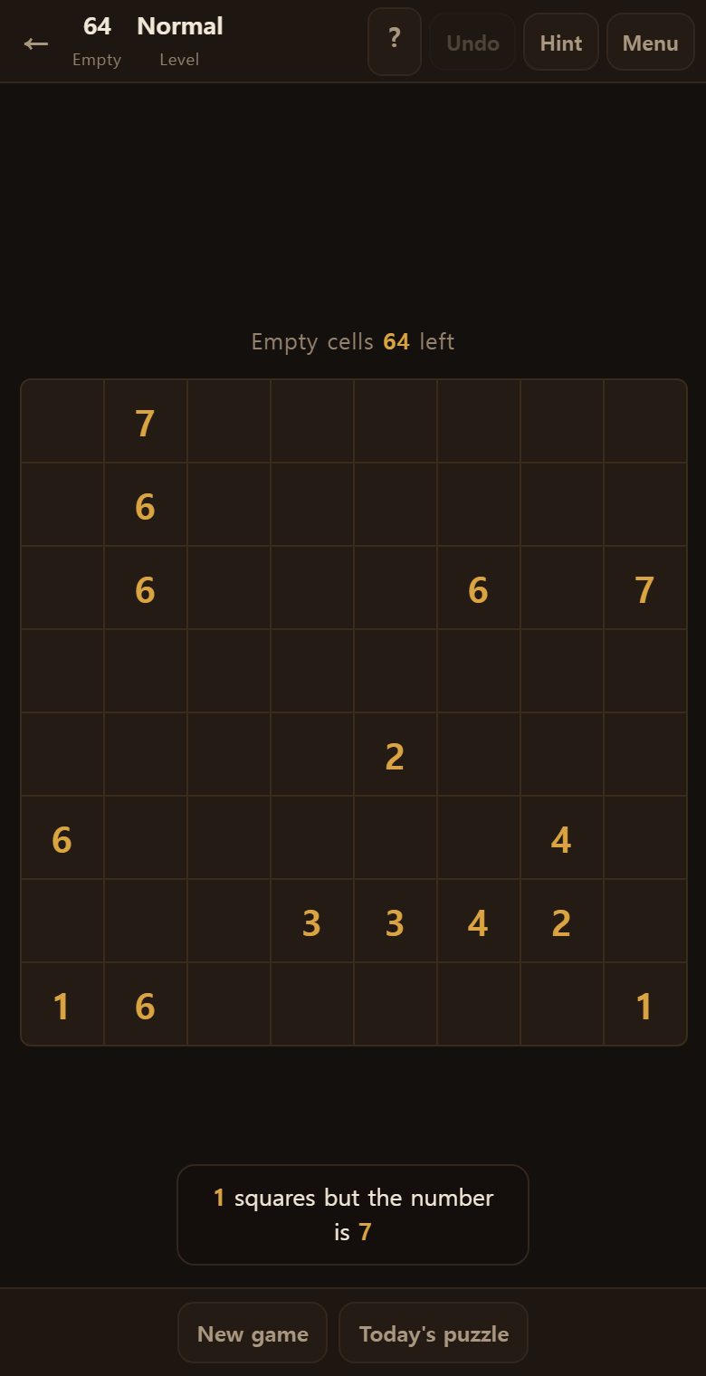 A rectangle drawn to the wrong size. It tells you how many squares you drew and what the number says.