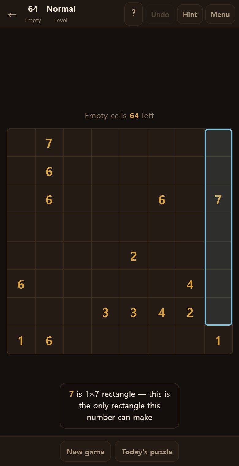 Look for a number with only one place to go. That is the first thing the hint tries.