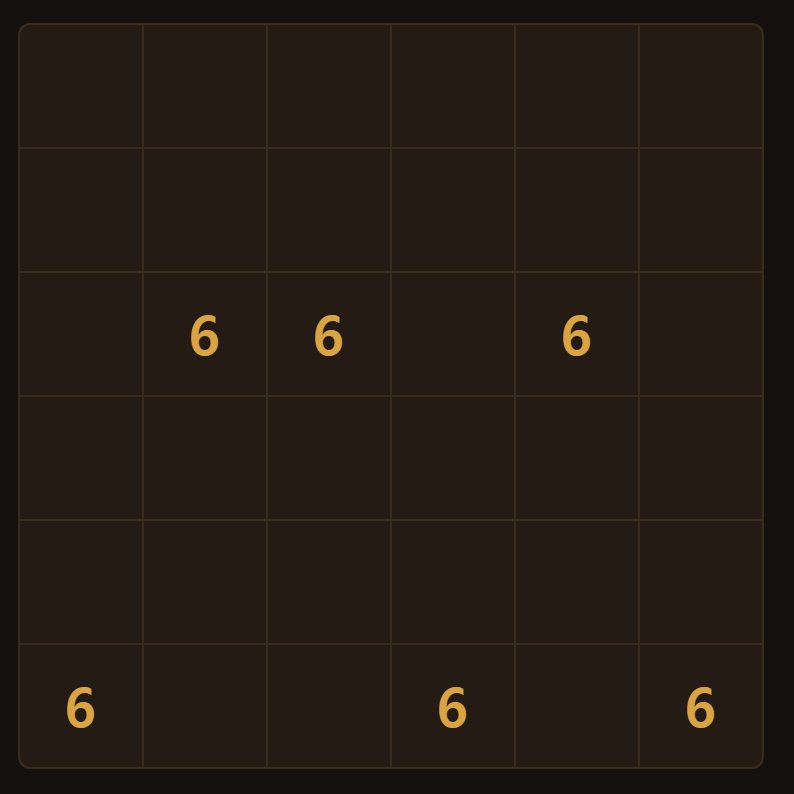 No rectangle may swallow another number. Numbers side by side act as walls to each other.