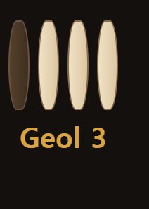 The four thrown sticks. The bright side is the flat side. Count the flat sides and you have your Do, Gae, Geol, Yut or Mo.